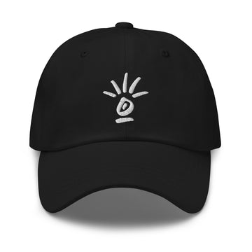 ribe Eye Hat' featuring a distinctive emblem, representing a world seen through the eyes of those who dare to be different.