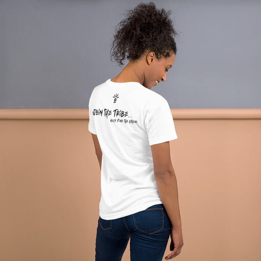 Join The Tribe' Unisex T-Shirt by Tribe of Weirdos, an invitation to be part of a community that values authenticity and connection.