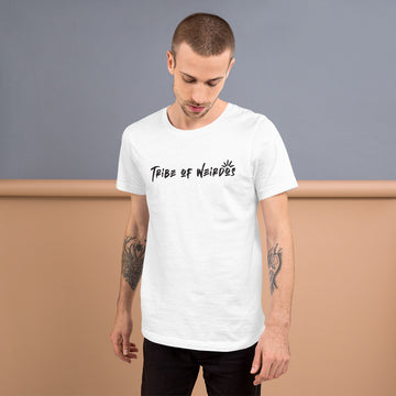 Tribe of Weirdos 'Your Vibe Attracts Your Tribe' Unisex T-Shirt – a testament to the magnetic power of authenticity and communal bonds.