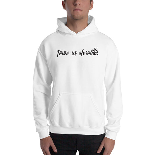 Cozy and bold Tribe of Weirdos Unisex Hoodie, crafted for comfort and designed to make a statement about embracing your true self