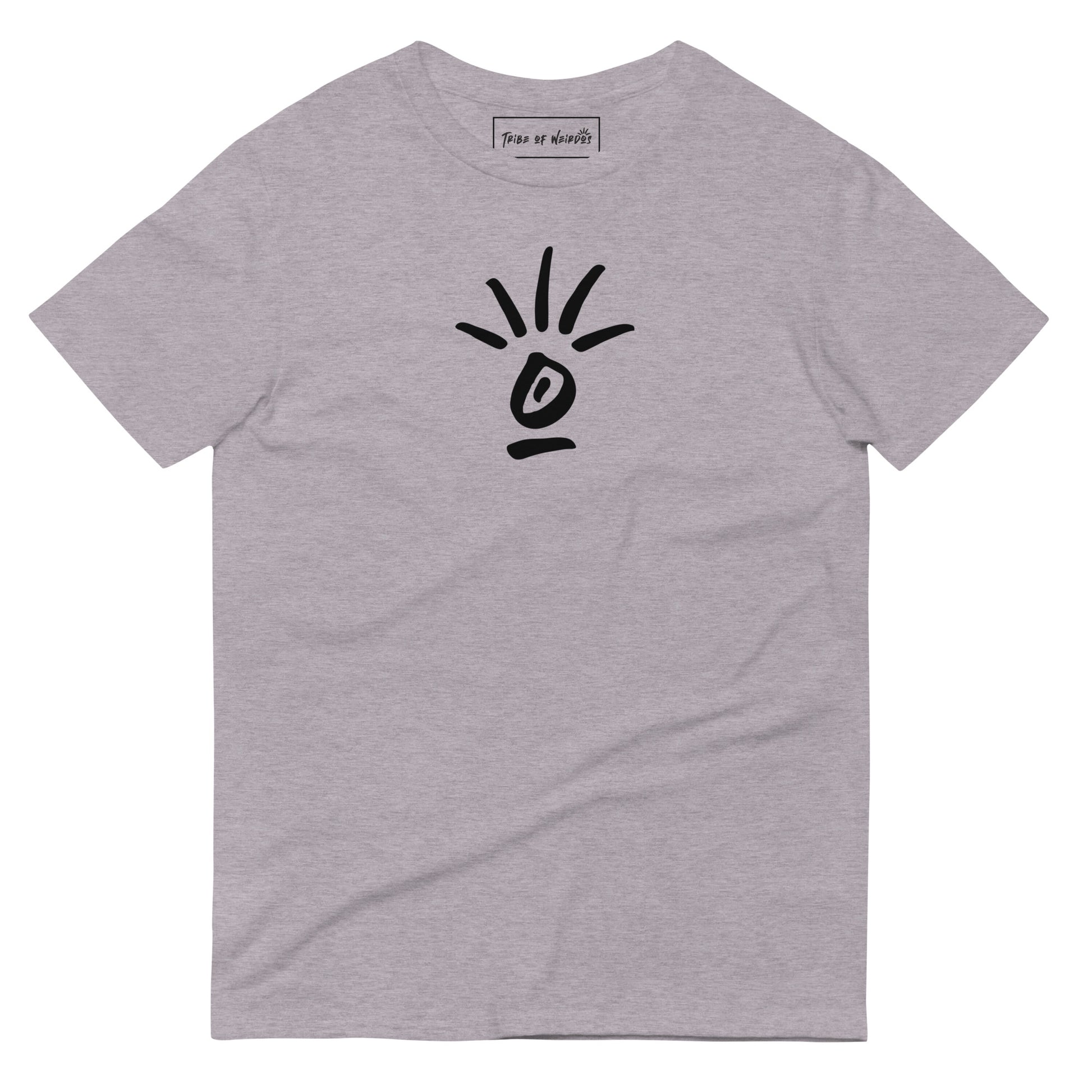 Serenely designed 'Tribe Eye - Practicing For Heaven' unisex t-shirt, a wearable reminder to live each moment with calm and intention.