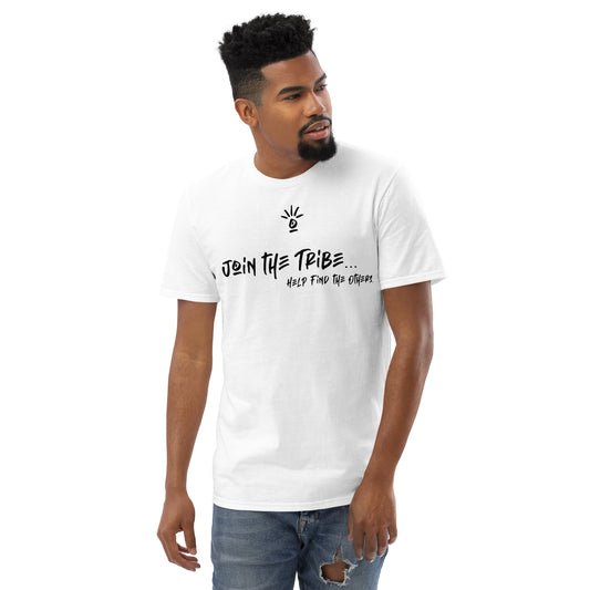 Bold 'Join The Tribe' slogan on a versatile unisex t-shirt by Tribe of Weirdos - wear it and express your belonging to a community that celebrates uniqueness